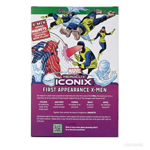 Marvel HeroClix Iconix: First Appearance X-Men 3 - Tabletop Gaming