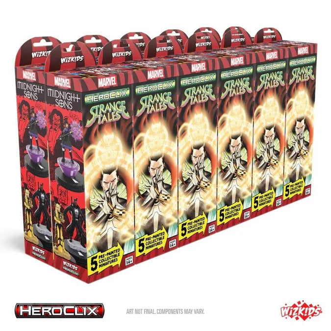 Marvel HeroClix: Strange Tales Booster Brick - Tabletop Gaming
