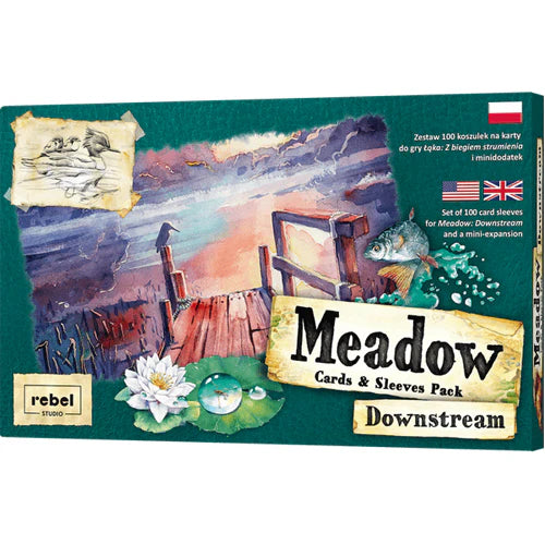 Meadow-Downstream-Cards-Sleeves-Pack- Table Top Gaming