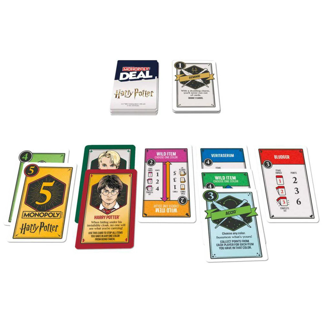 Monopoly-Deal-Harry-Potter-Tabletop Gaming