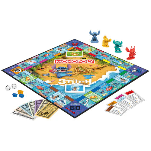 Monopoly Disney Stitch Edition-Tabletop Gaming
