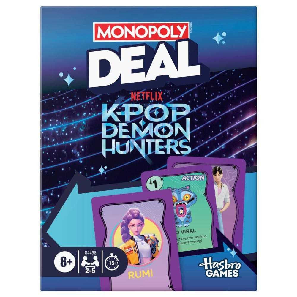 Monopoly Deal: KPop Demon Hunters-Tabletop Gaming
