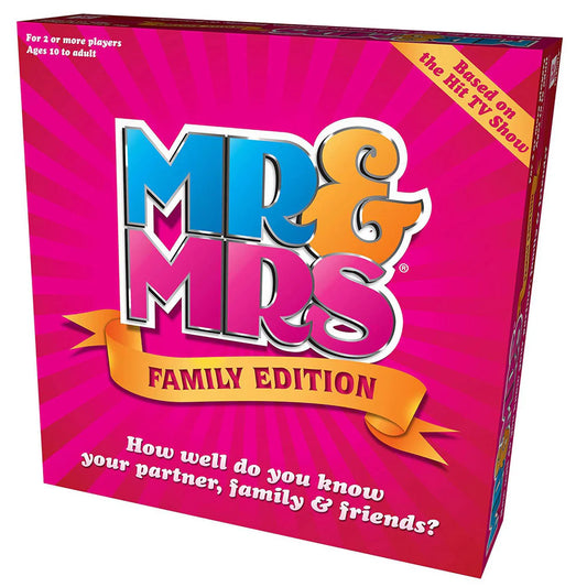 Mr & Mrs Family Edition-Tabletop Gaming