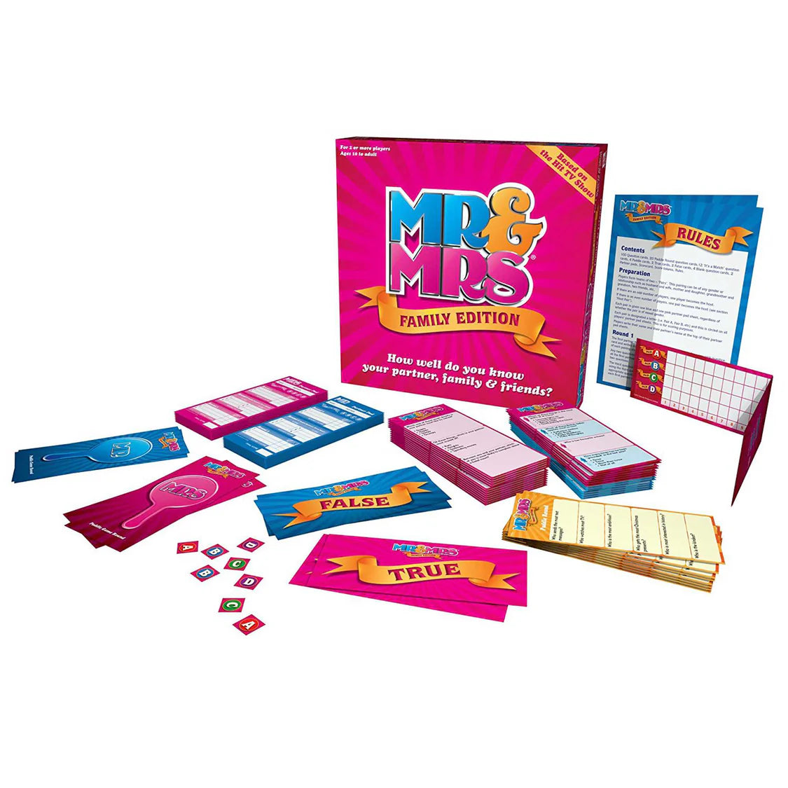 Mr & Mrs Family Edition-Tabletop Gaming
