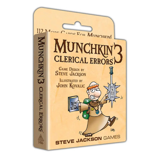 Munchkin 3: Clerical Errors -Tabletop Gaming