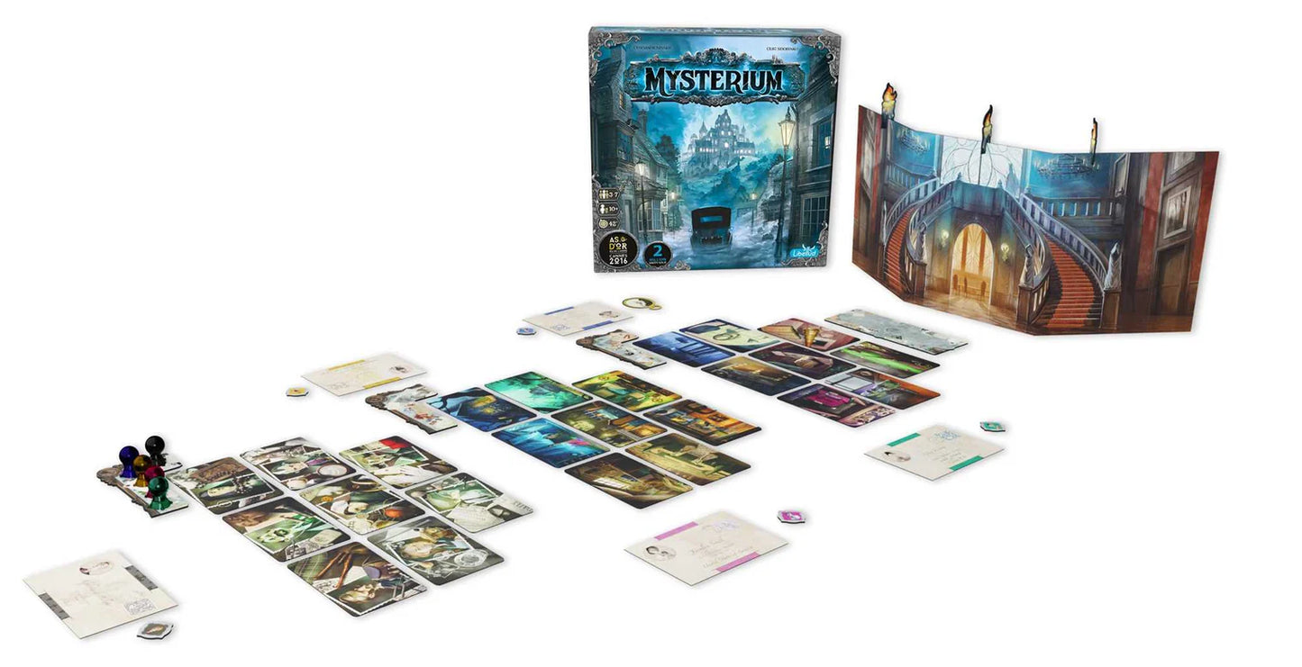Mysterium Refresh Board Game Contents - Tabletop Gaming