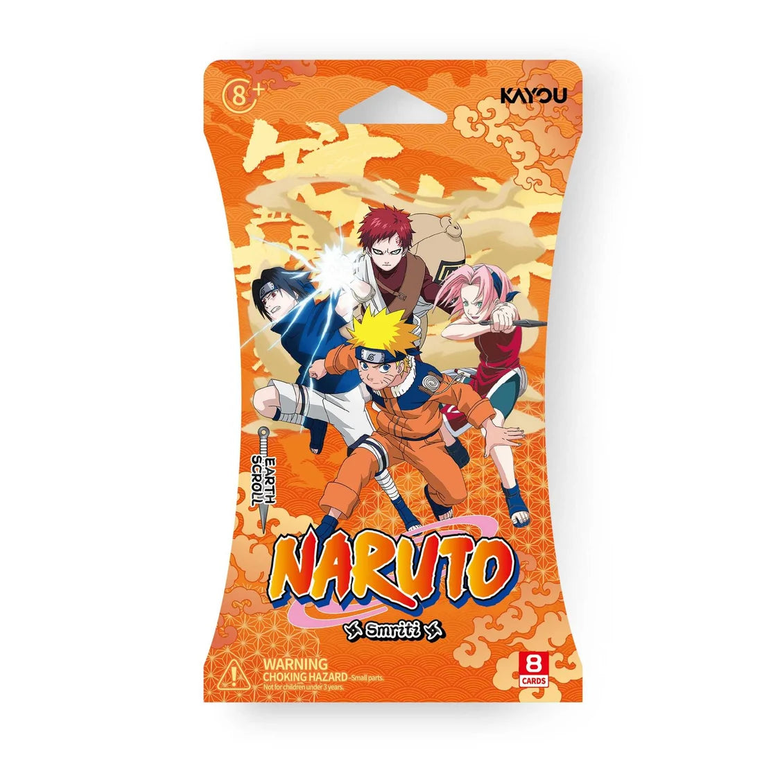NARUTO-Smriti Collectible Cards-Earth Scroll Blister-001A-EMEA-Tabletop Gaming