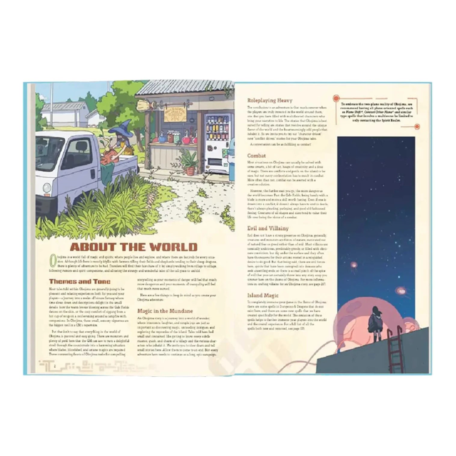 Obojima Tales from the Tall Grass Contents - Tabletop Gaming
