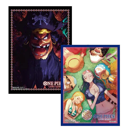 One Piece Card Game: Official Sleeve Bandai TCG+ Stores Limited Edition Vol.3 (2 Kinds Assortment)-Tabletop Gaming