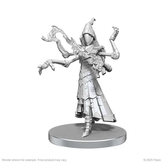 Pathfinder Battles Deep Cuts Unpainted Miniatures: Clockwork Mage - Tabletop Gaming