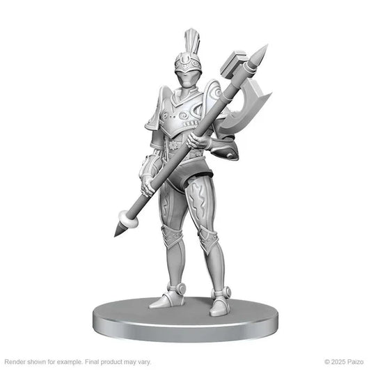 Pathfinder Battles Deep Cuts Unpainted Miniatures: Clockwork Warriors - Tabletop Gaming