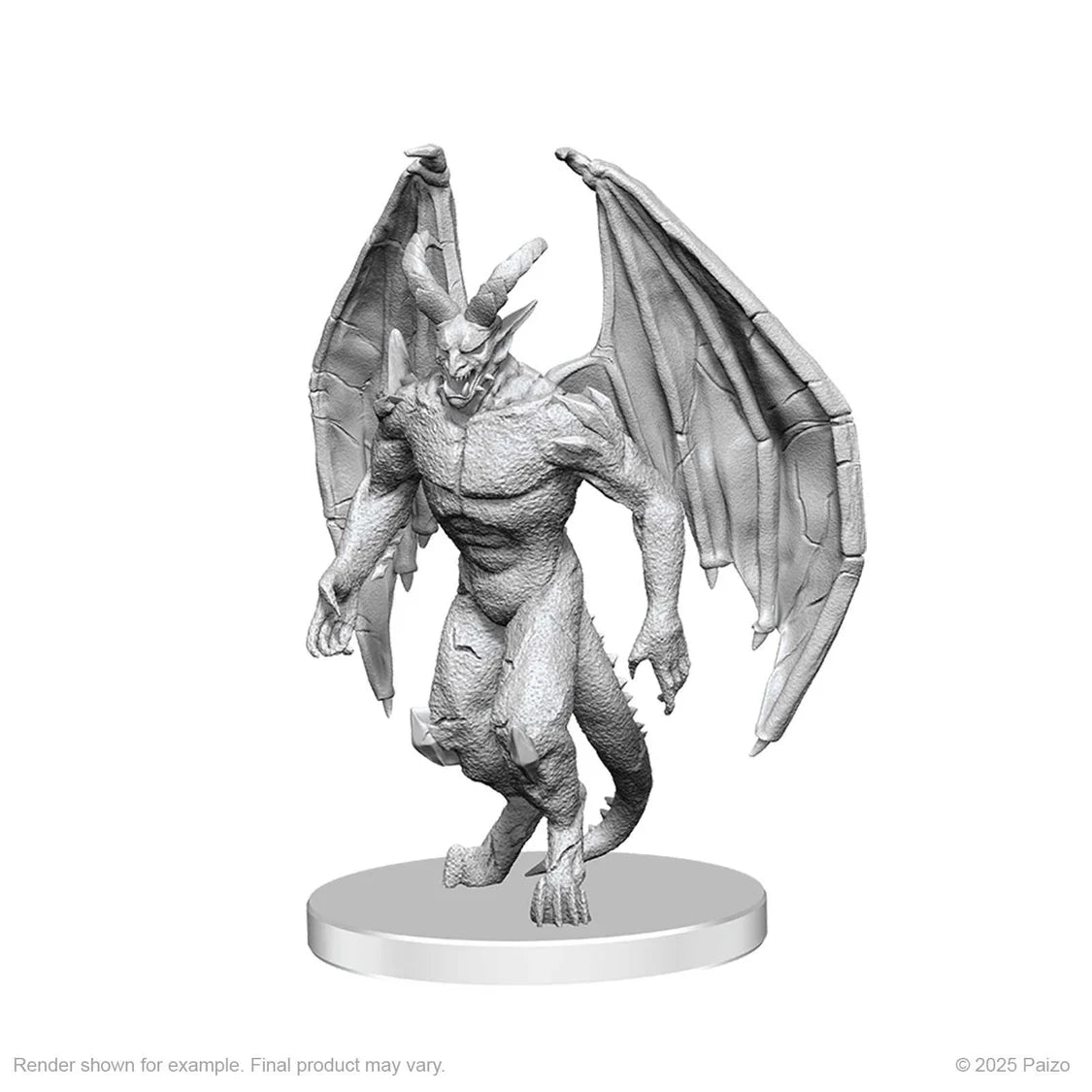 Pathfinder Battles Deep Cuts Unpainted Miniatures: Gargoyle & Shae - Tabletop Gaming