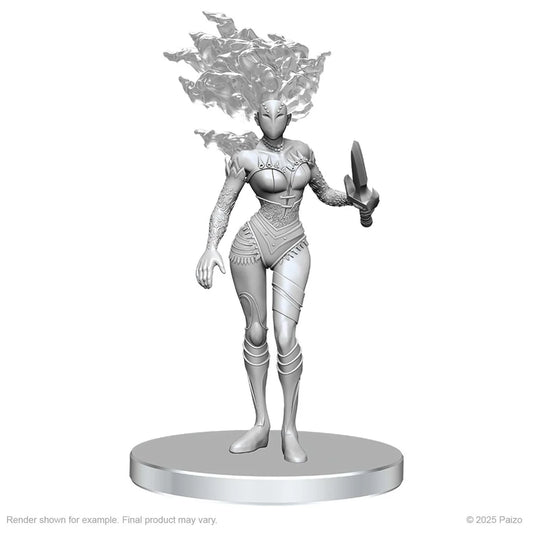 Pathfinder Battles Deep Cuts Unpainted Miniatures: Gargoyle & Shae 2 - Tabletop Gaming