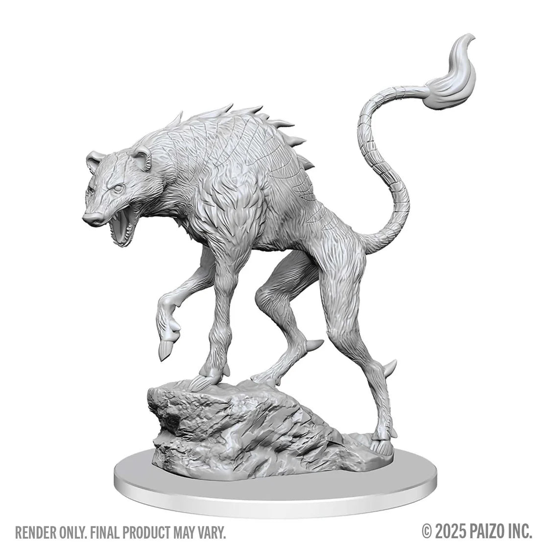 Pathfinder Battles Deep Cuts Unpainted Miniatures: Leucrotta - Tabletop Gaming