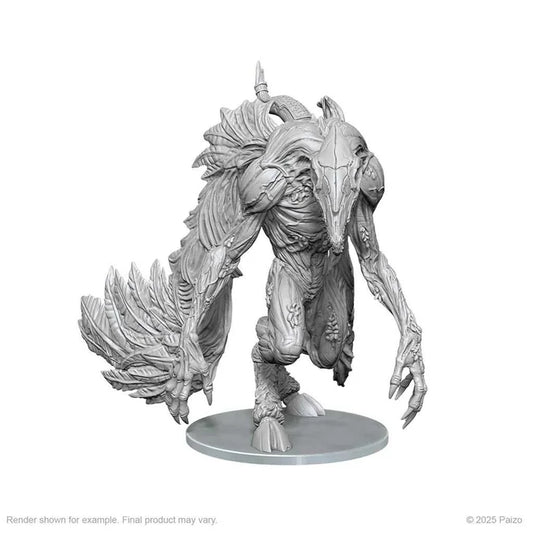 Pathfinder Battles Deep Cuts Unpainted Miniatures: Leukodaemon - Tabletop Gaming