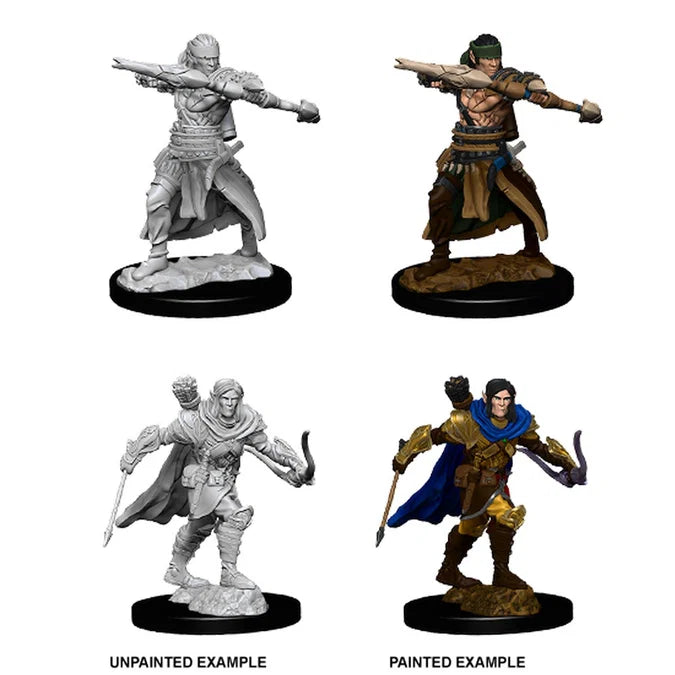 Pathfinder Battles Deep Cuts Unpainted Miniatures: Male Half-Elf Ranger - Tabletop Gaming