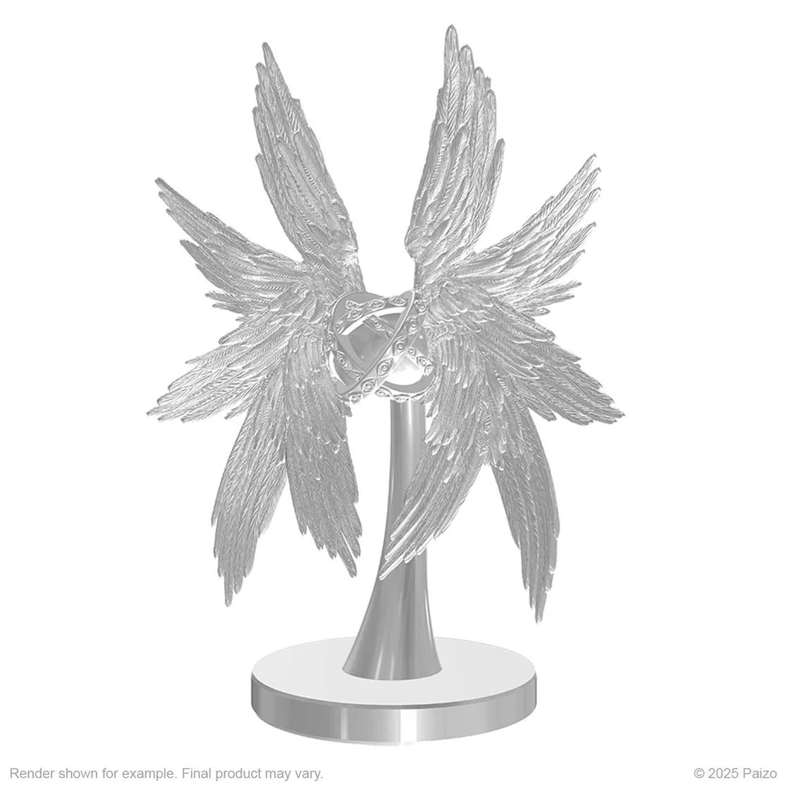 Pathfinder Battles Deep Cuts Unpainted Miniatures: Procyal (Raccoon Agathion) & Zoaem (Ring Archon) 2 - Tabletop Gaming