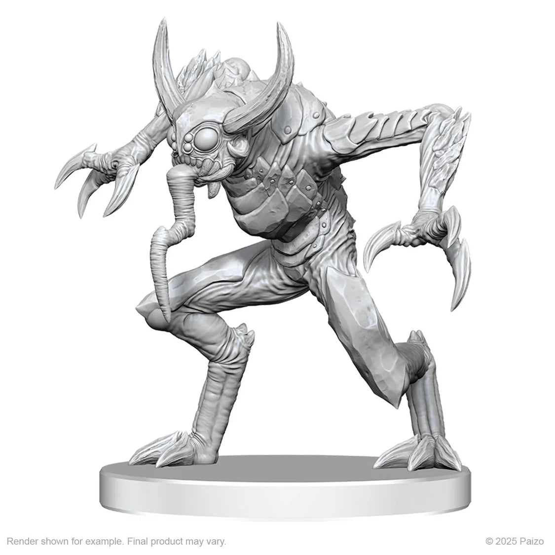 Pathfinder Battles Deep Cuts Unpainted Miniatures: Vloriak (Despoiler Demon) & Demonologist - Tabletop Gaming