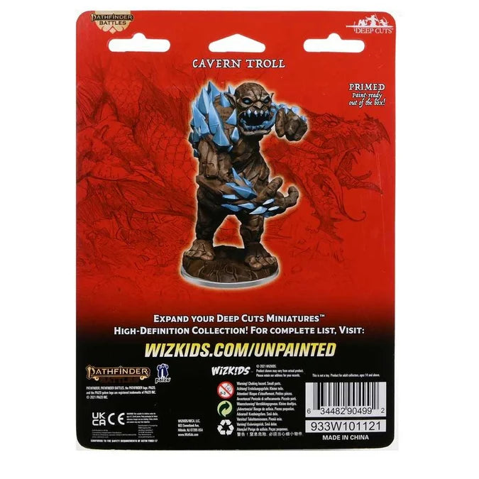 Pathfinder Battles Deepcuts: Cavern Troll 2 - Tabletop Gaming