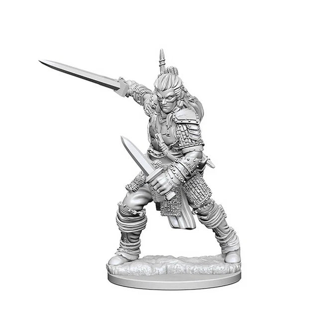 Pathfinder Deep Cuts Unpainted: Human Male Fighter 2 - Tabletop Gaming