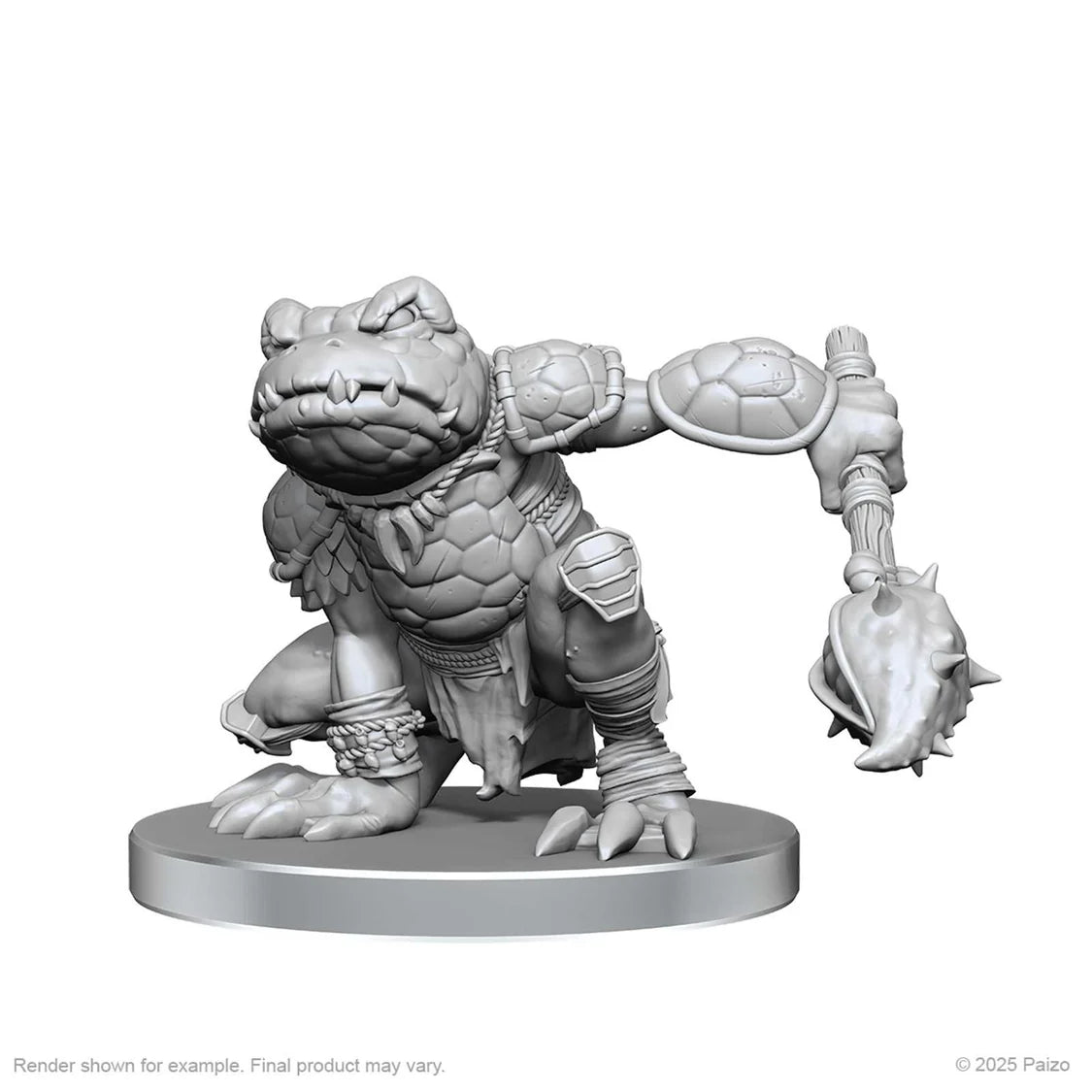 Pathfinder Deep Cuts Unpainted Miniatures: Boggard Scout & Castoroides (W26) - Tabletop Gaming