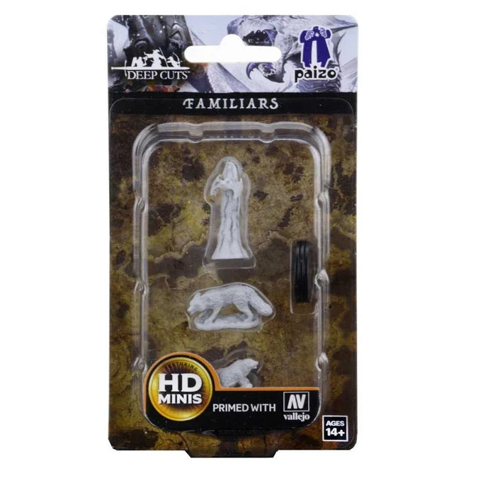 Pathfinder Deep Cuts Unpainted Miniatures: Familiars (Wave 1) - Tabletop Gaming
