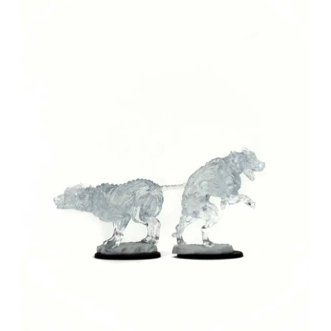 Pathfinder Deep Cuts Unpainted Miniatures: Hell Hounds 3 - Tabletop Gaming