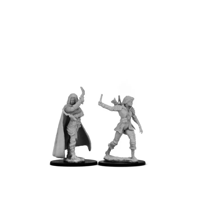 Pathfinder Deep Cuts Unpainted Miniatures: Human Female Rogue 3 - Tabletop Gaming