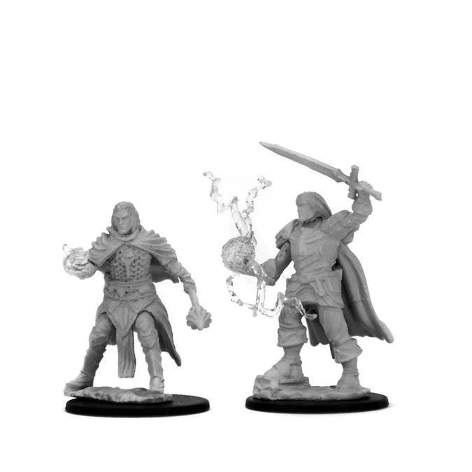 Pathfinder Deep Cuts Unpainted Miniatures: Human Male Cleric 3 - Tabletop Gaming