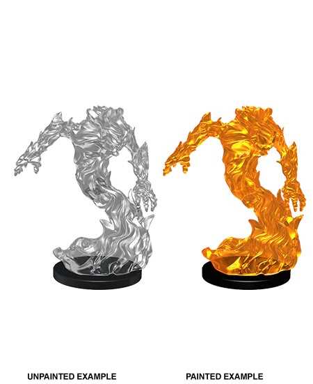 Pathfinder Deep Cuts Unpainted Miniatures: Medium Fire Elemental - Tabletop Gaming