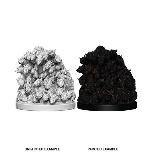 Pathfinder Deep Cuts Unpainted Miniatures: Swarm of Rats - Tabletop Gaming