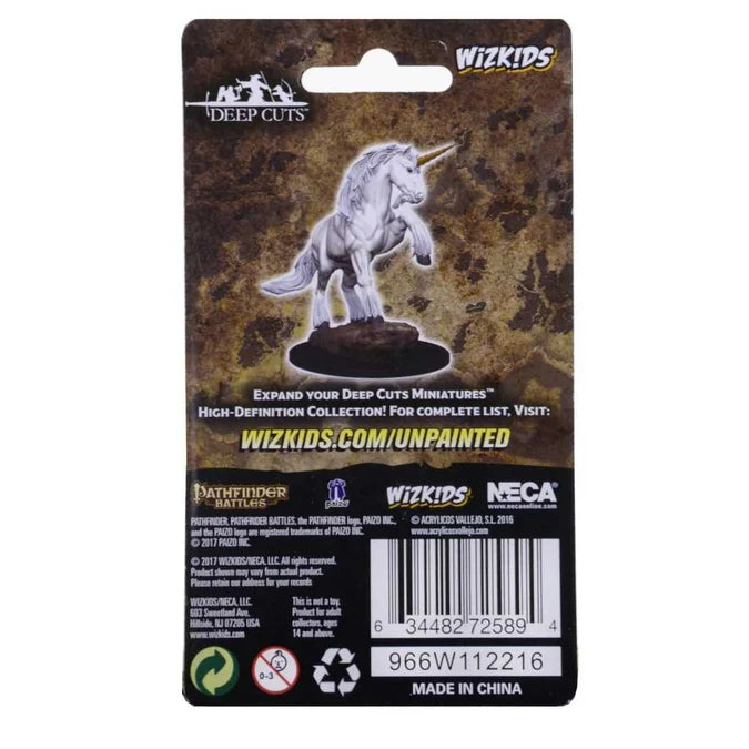 Pathfinder Deep Cuts Unpainted Miniatures: Unicorn 2 - Tabletop Gaming
