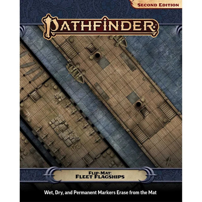 Pathfinder Flip-Mat: Fleet Flagship-Tabletop Gaming