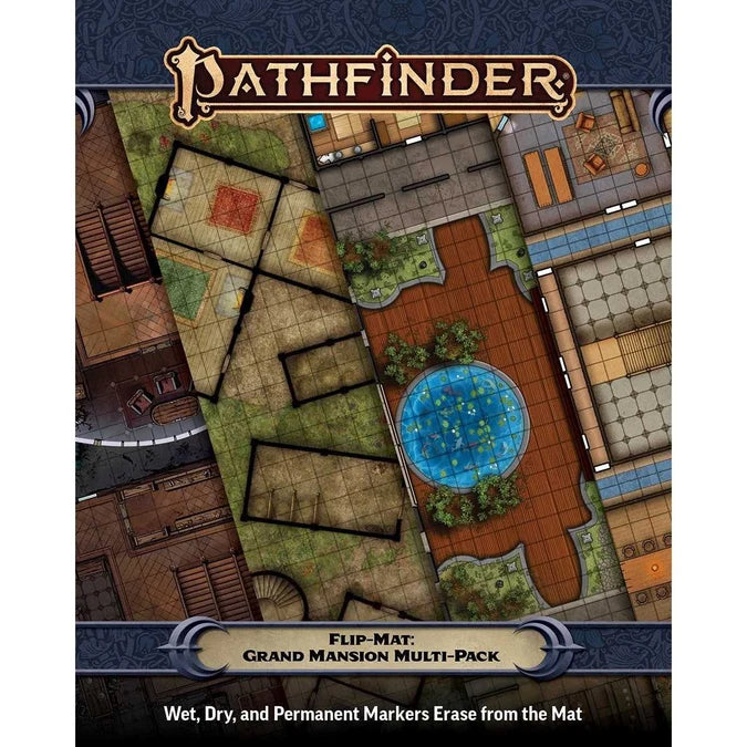 Pathfinder Flip-Mat: Grand Mansion Multi-Pack-Tabletop Gaming