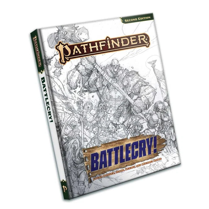 Pathfinder RPG: Battlecry! Sketch Cover Edition (P2)-Tabletop Gaming