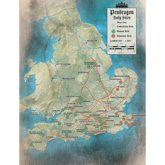 Pendragon-Gamemasters-Handbook-Hardback-Tabletop Gaming