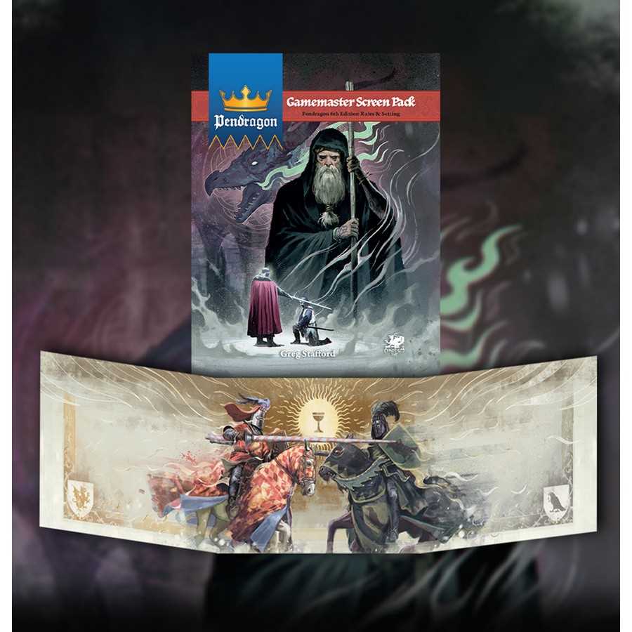 Pendragon: Gamemaster Screen Pack-Tabletop Gaming