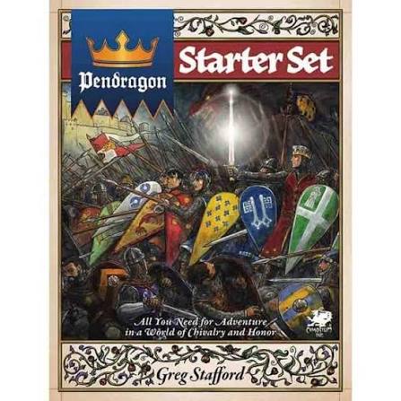 Pendragon Starter Set: Relive the Glory of King Arthur’s Court!-Tabletop Gaming