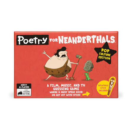 Poetry for Neanderthals Pop Culture Edition-Table Top Gaming