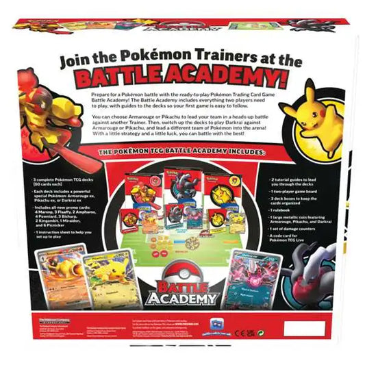 Pokemon Trading Card Game Battle Academy 2024 Back - Tabletop Gaming