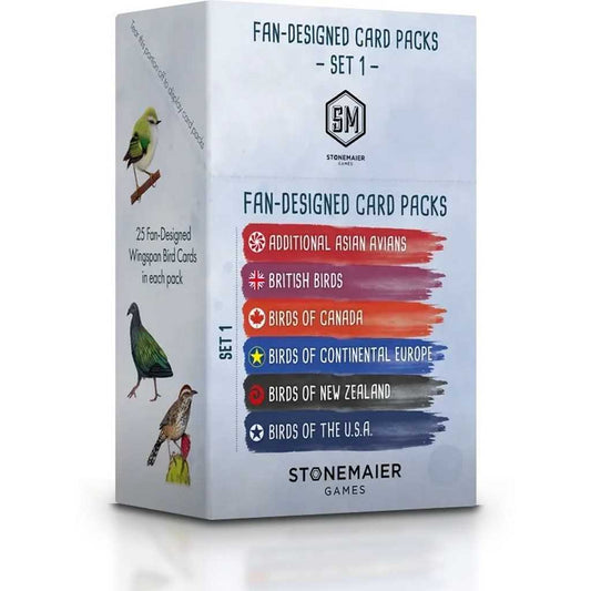 Retailer Display Box for Wingspan Fan Designed Packs Board Game/Accessories