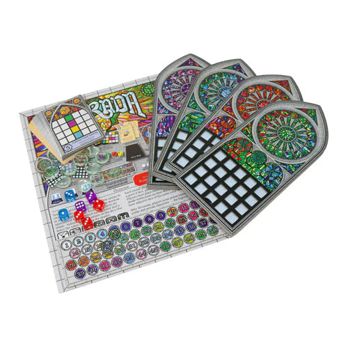 Sagrada Board Game Contents - Tabletop Gaming