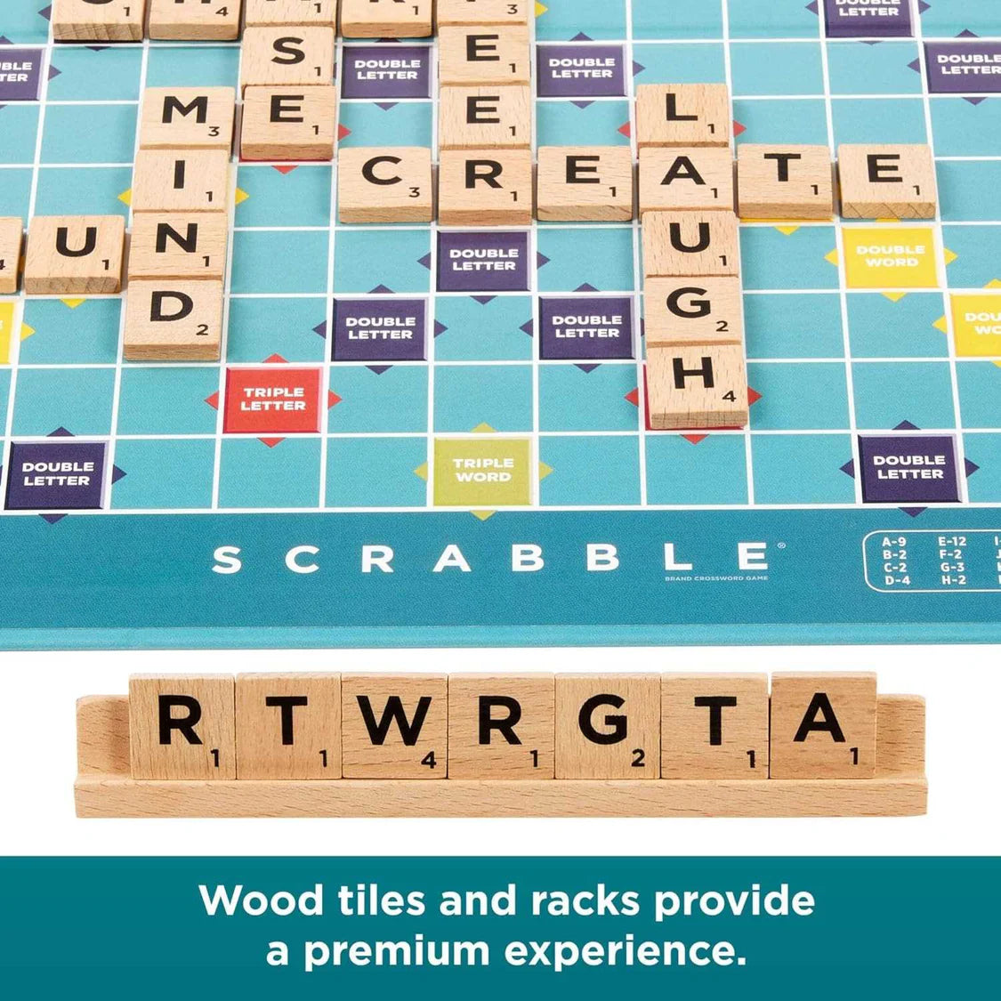 Scrabble (Wood Refresh)-Tabletop Gaming