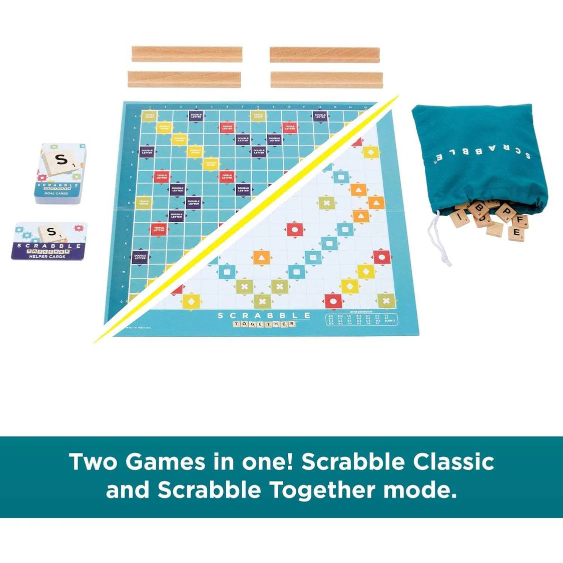 Scrabble (Wood Refresh)-Tabletop Gaming