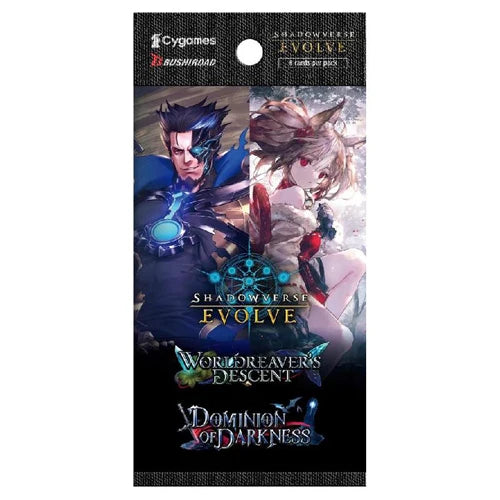 Shadowverse: Evolve - Combined Set - Worldreaver's Descent & Dominion of Darkness Booster Pack-Tabletop Gaming