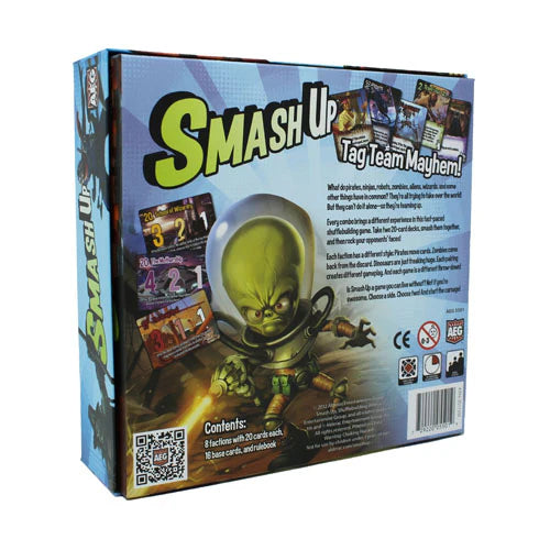 Smash Up Board Game Back - Tabletop Gaming