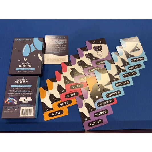 Space-Off - Ship Shape Expansion - Left Booster-Tabletop Gaming
