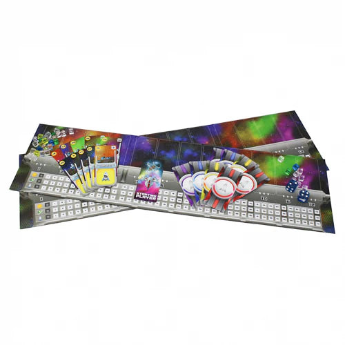 Space Base Board Game Contents - Tabletop Gaming