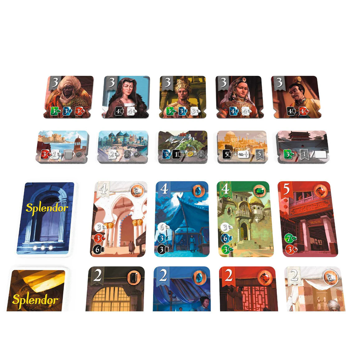 Splendor 2024 Refresh: The Silk Road Expansion-TableTop Gaming