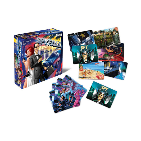 Spyfall Board Game Contents - Tabletop Gaming